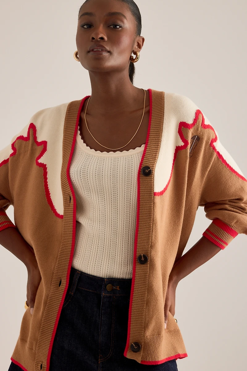 Never Fully Dressed Cowgirl Martha Cardigan Sweater