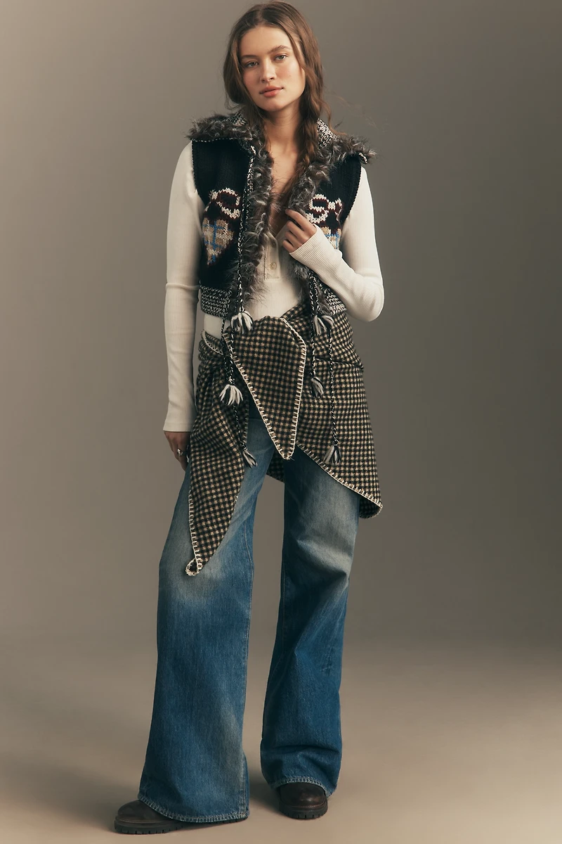 Mandinga Foxy Hand-Finished Sweater Vest