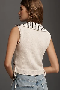 Mandinga 100% Cotton Azulejo Sweater Vest