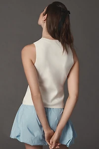 SOVERE Astrid Asymmetric Sweater Tank