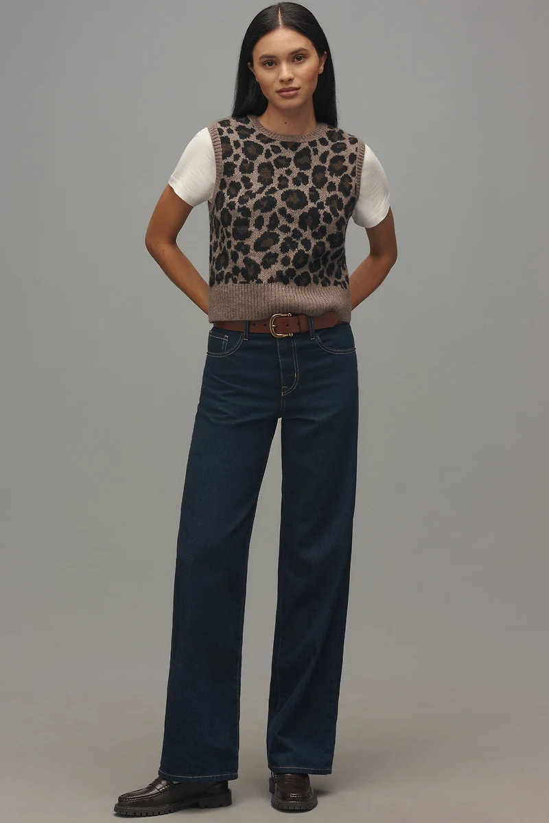 Pilcro Patterned Sweater Vest