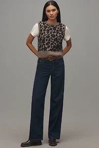 Pilcro Patterned Sweater Vest