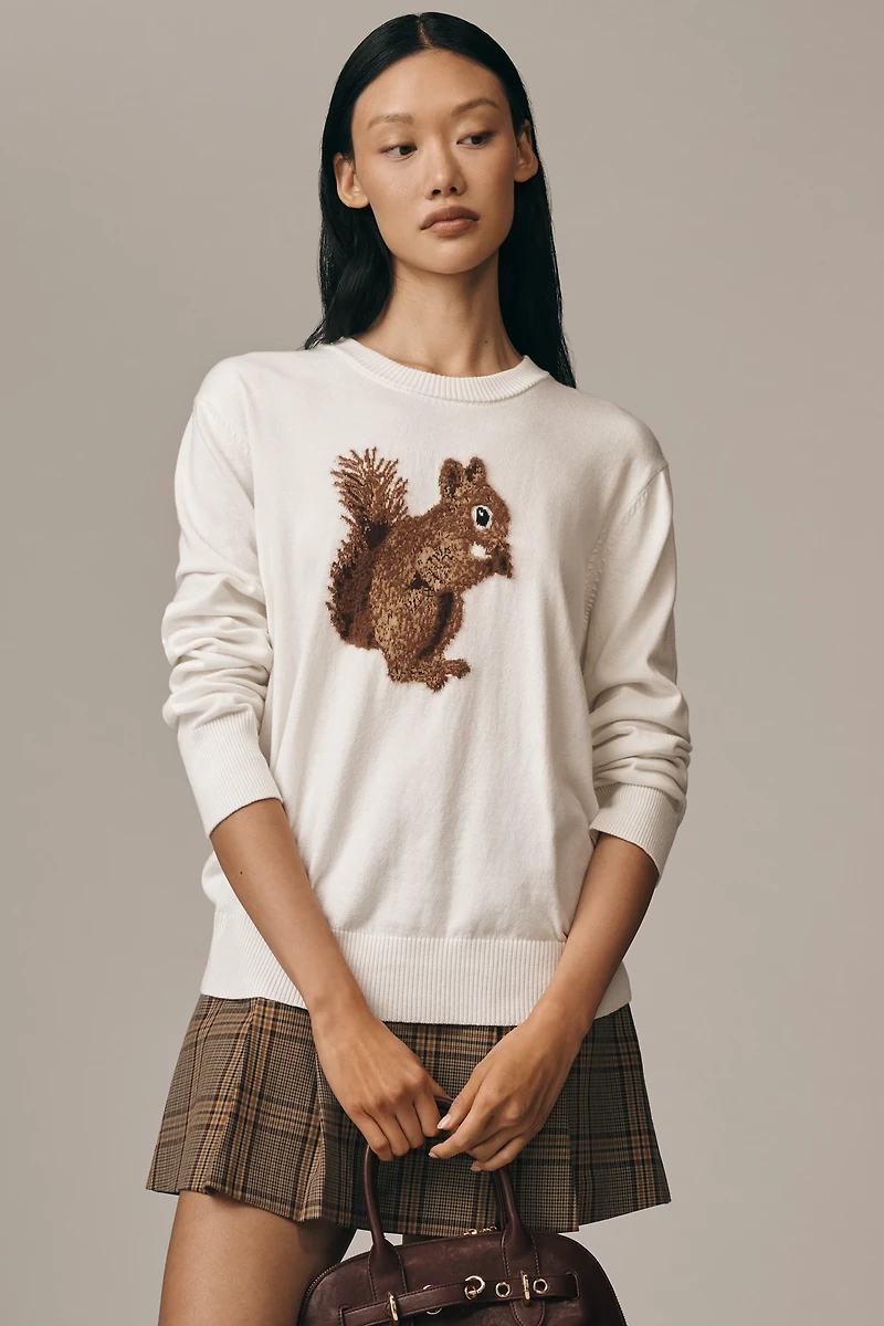 Maeve Textured Icon Sweater