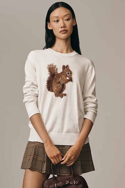 Maeve Textured Icon Sweater