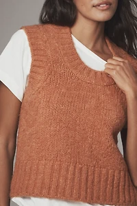 Pilcro Short-Sleeve Twofer Sweater