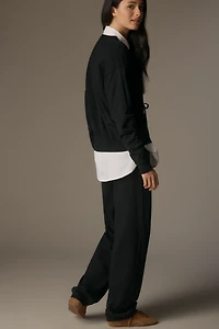 By Anthropologie Tie-Front Cardigan Sweater