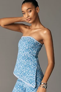 Maeve Jacquard Knit Tube Top