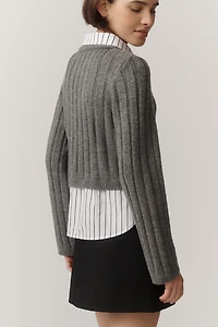 Maeve Sweater & Shirt Twofer