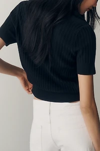 Maeve Lace-Trim Sweater