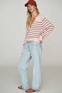 Pilcro Holland 100% Cotton Henley Top