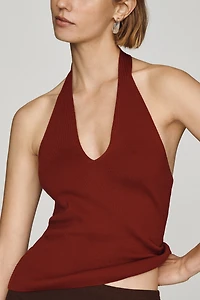 Maeve Halter Sweater Tank