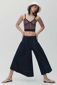 Baum und Pferdgarten Cypre Sleeveless V-Neck Crop Shine Tank