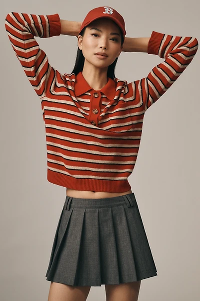 Baum und Pferdgarten Wool Collared Pullover Sweater