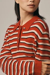 Baum und Pferdgarten Wool Collared Pullover Sweater