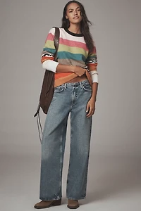 Michael Stars Irene Crew-Neck Stripe Sweater