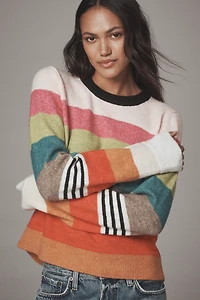 Michael Stars Irene Crew-Neck Stripe Sweater