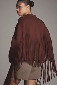 Essentiel Antwerp Fringed Cardigan Sweater