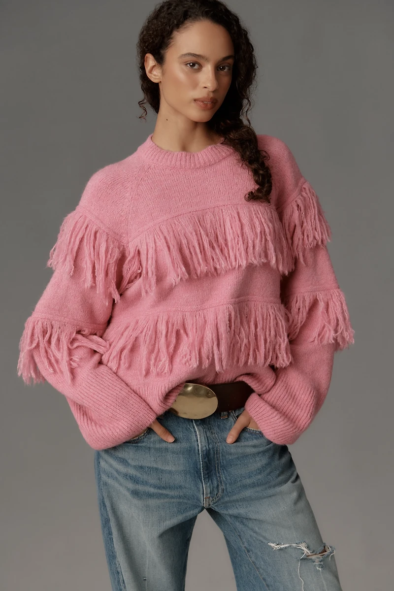 Essentiel Antwerp Johns Fringe Sweater