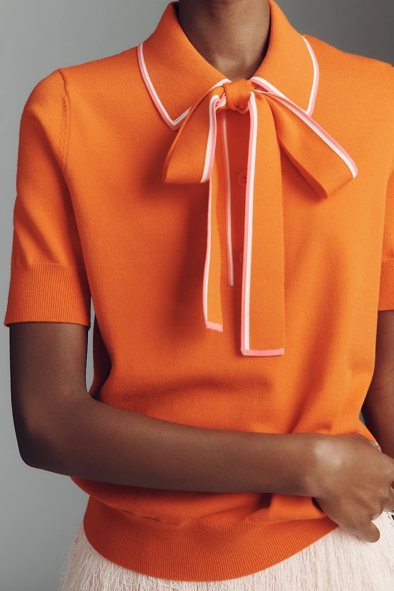 Essentiel Antwerp Jojoba Short-Sleeve Sweater