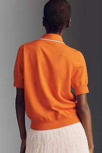 Essentiel Antwerp Jojoba Short-Sleeve Sweater