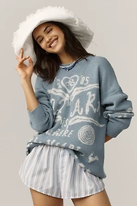 Scotch & Soda Jacquard Crew-Neck Sweater