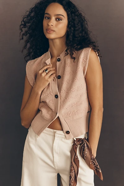 Scotch & Soda Boucle Striped Vest