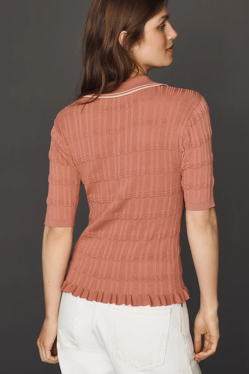 Scotch & Soda Ripple-Stitch Sweater