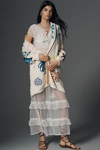 Lingua Franca Benetos Robe Cardigan Sweater