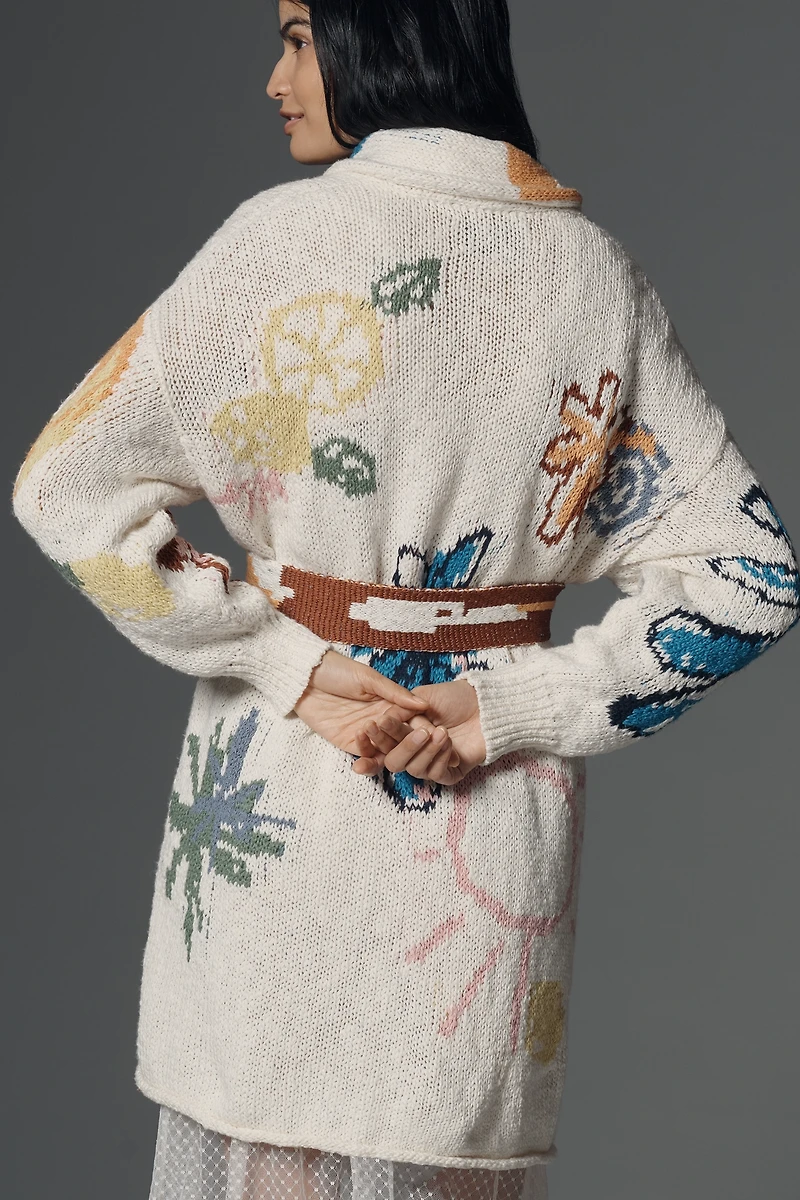 Lingua Franca Benetos Robe Cardigan Sweater