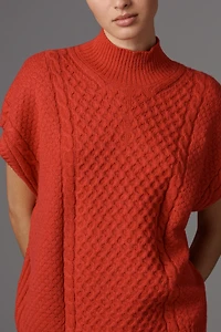Maeve Cable-Knit Wool Blend Sweater Vest
