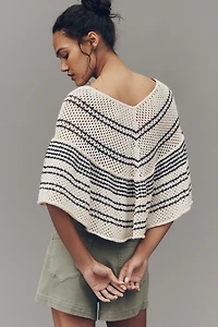 Maeve Crochet Cardigan Cape