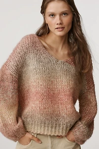 Talisman Lottie Ombre V-Neck Sweater
