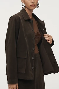 Joe's Jeans Faux-Suede Chore Jacket