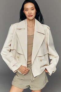 Joe's Jeans The Liz Cropped Trench Coat