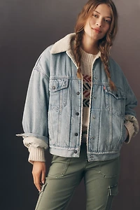 Levi's 90s Sherpa-Lined Denim Trucker Jackets