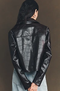 BLANKNYC Inner Drive Faux-Leather Jacket