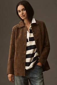 BLANKNYC Real Suede Jacket