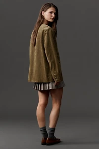 BLANKNYC Real Suede Collarless Jacket