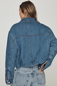 BLANKNYC Side Quest Funnel-Neck Jacket