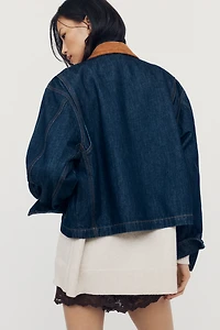 BLANKNYC Out and About Cotton Denim Jacket