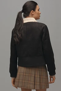 Velvet by Graham & Spencer Sherpa-Lined Jacket