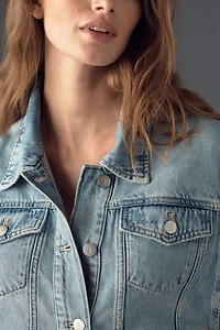 Pilcro Denim Trucker Cape