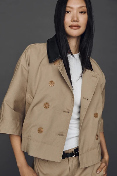 Maeve Cape Trench Coat