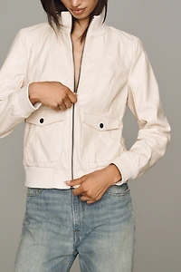 Marrakech Serene Faux-Leather Jacket