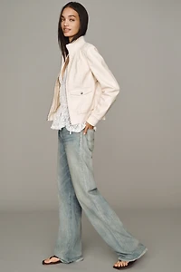 Marrakech Serene Faux-Leather Jacket