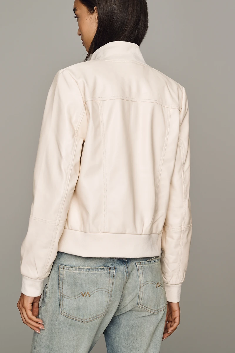 Marrakech Serene Faux-Leather Jacket