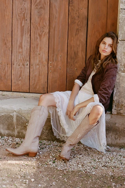 Dolan Left Coast Faux-Suede Boyfriend Blazer