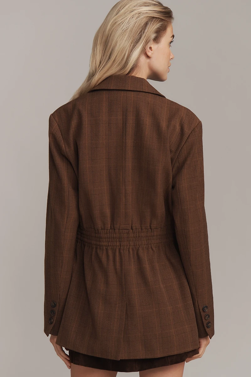 Dolan Left Coast Cinched-Waist Blazer