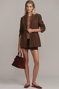 Dolan Left Coast Cinched-Waist Blazer