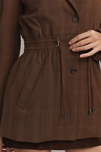 Dolan Left Coast Cinched-Waist Blazer